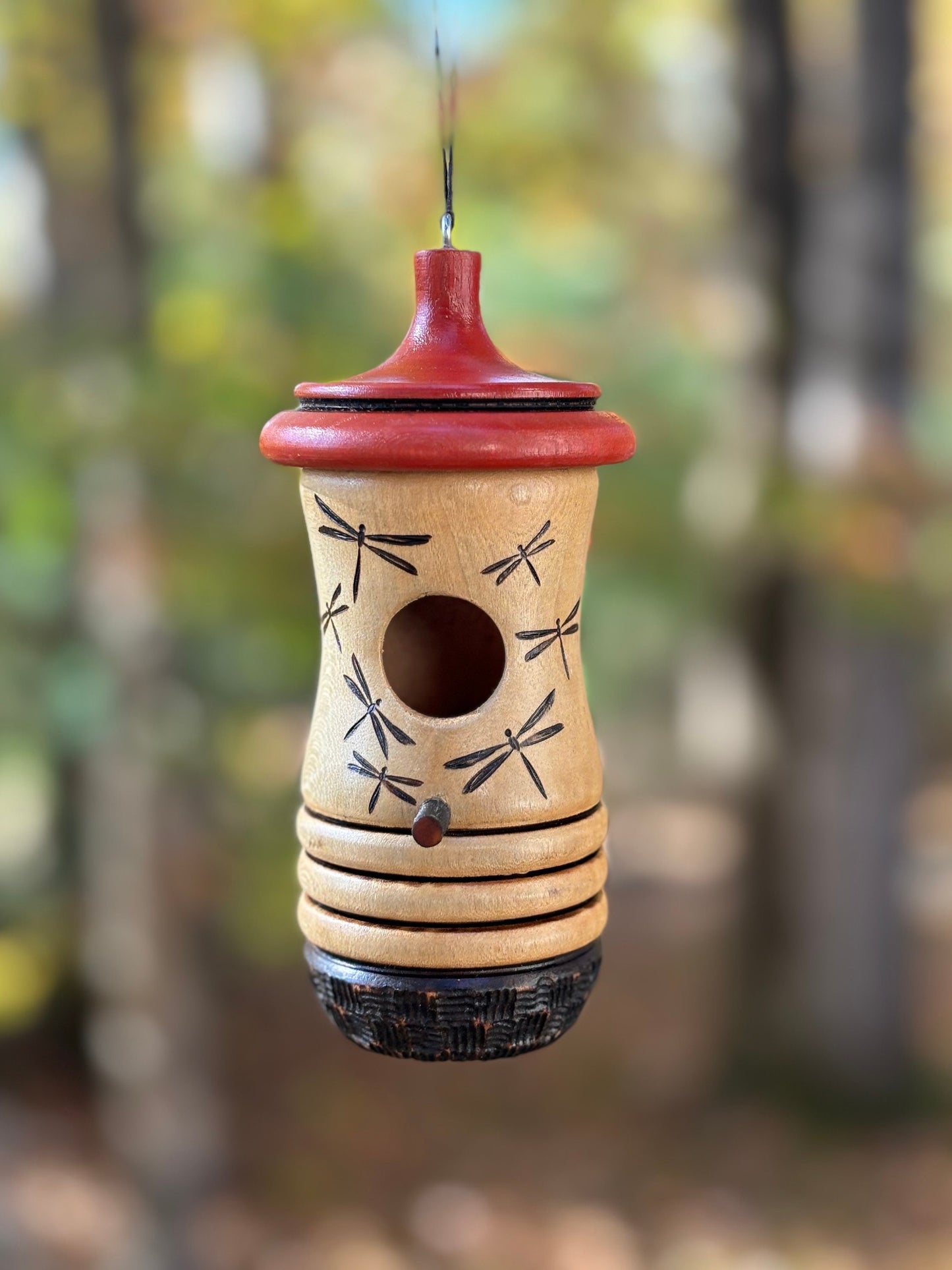 Dragonfly Lantern Hummingbird House, Birdhouse, Nester