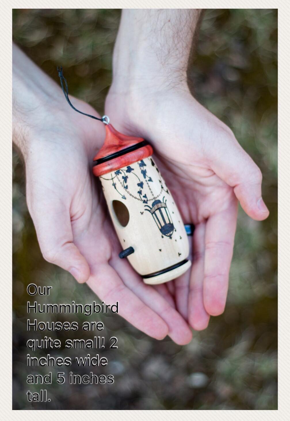 Handmade Unicorn Hummingbird House: Whimsical Garden Decor