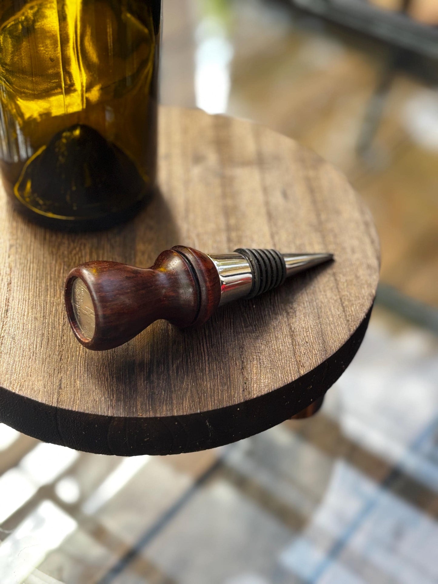 North Carolina State Quarter Bottle Stoppers, Wine, Hostess, Wedding, Housewarming Gift