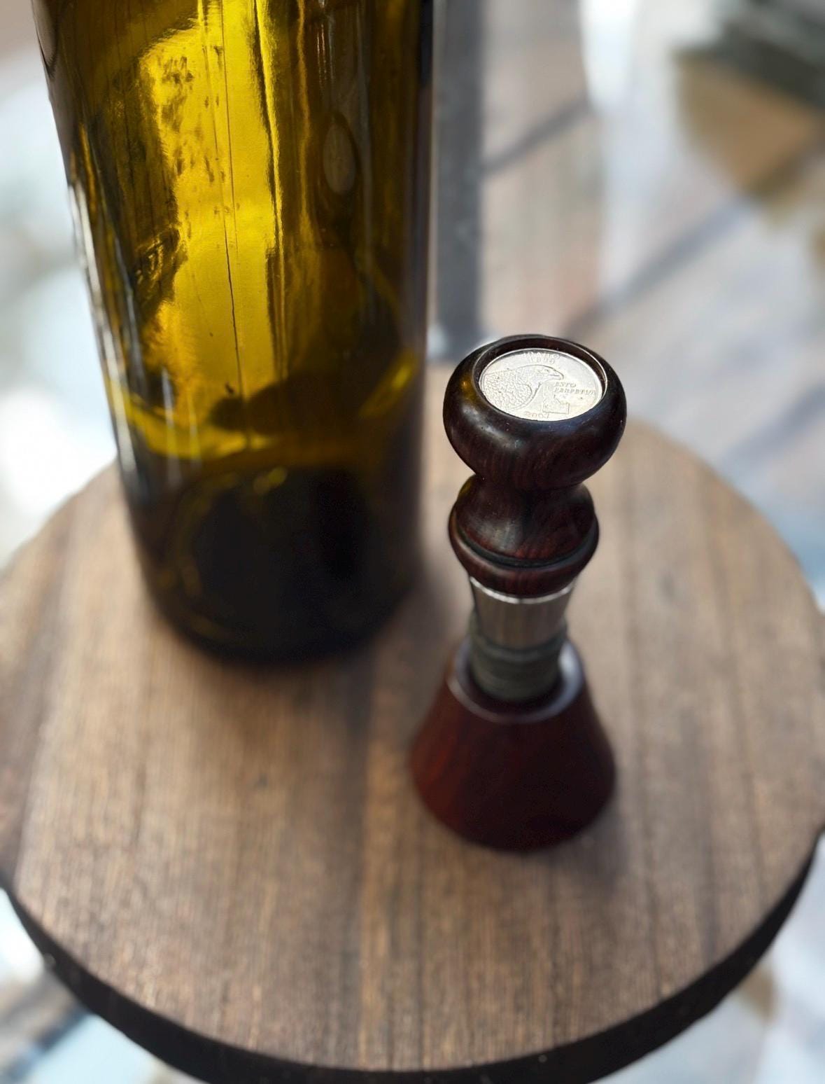 Idaho State Quarter Bottle Stoppers, Wine, Hostess, Wedding, Housewarming Gift