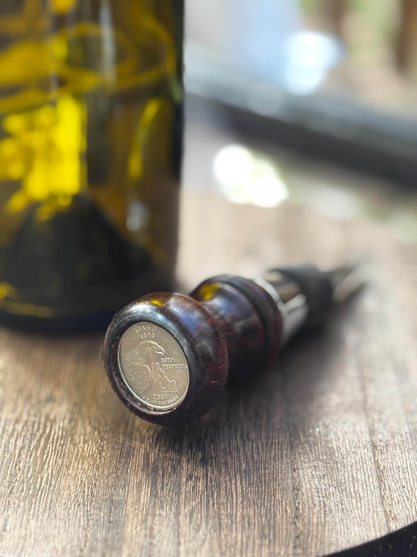 Alabama State Quarter Bottle Stoppers, Wine, Hostess, Wedding, Housewarming Gift